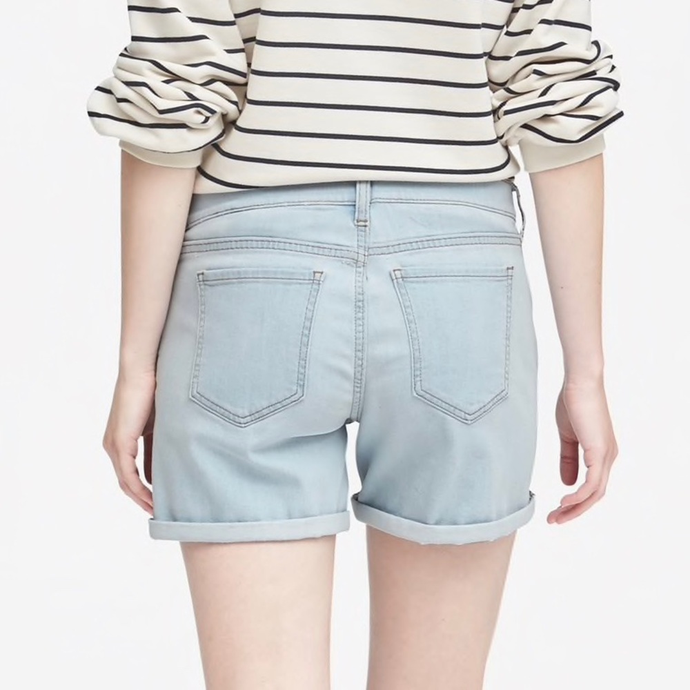 Banana republic premium jean shorts